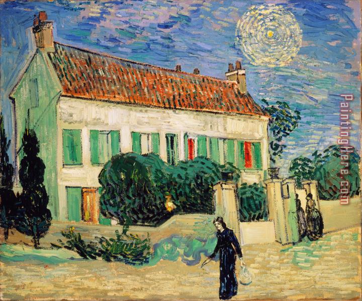 Vincent van Gogh White House at Night